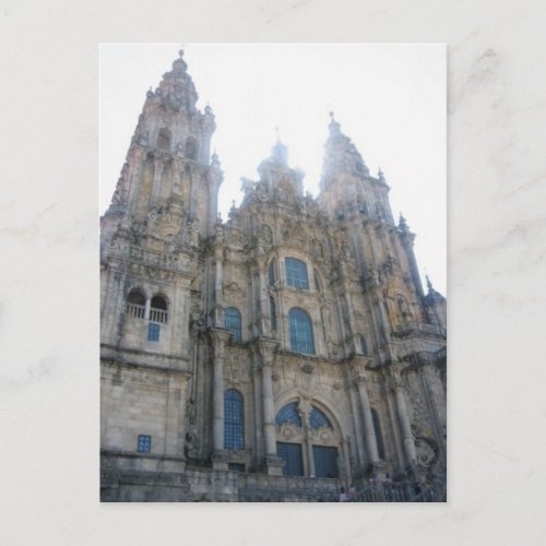 Cathedral Santiago de Compostela Postcard