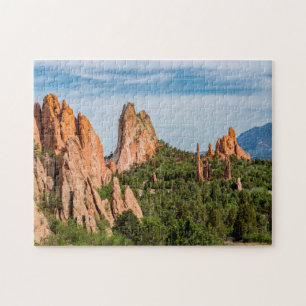 Cathedral Spires Formations Colorado Jigsaw Puzzle