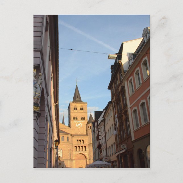 Cathedral View Trier Postcard (Front)