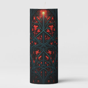 Cathedral Window Pillar Candle