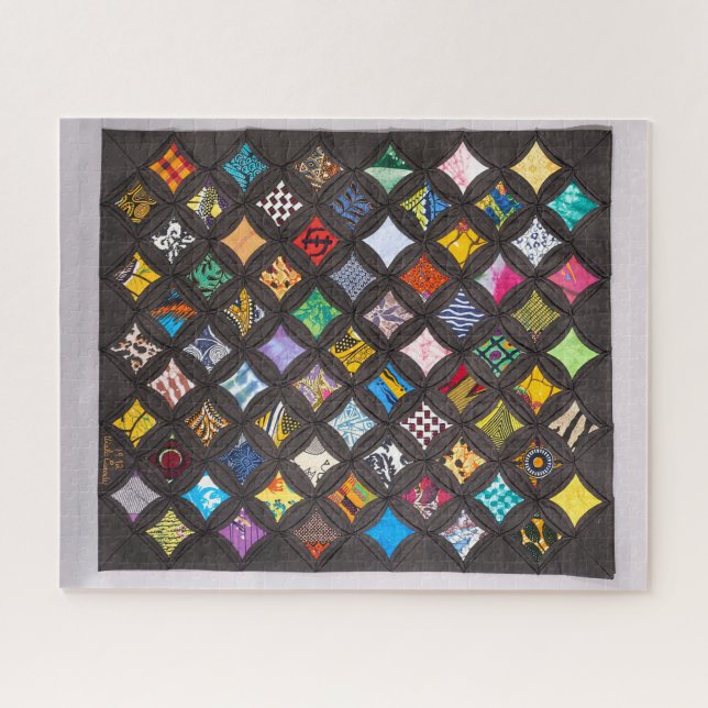 Cathedral Window Quilt  Jigsaw Puzzle (Horizontal)