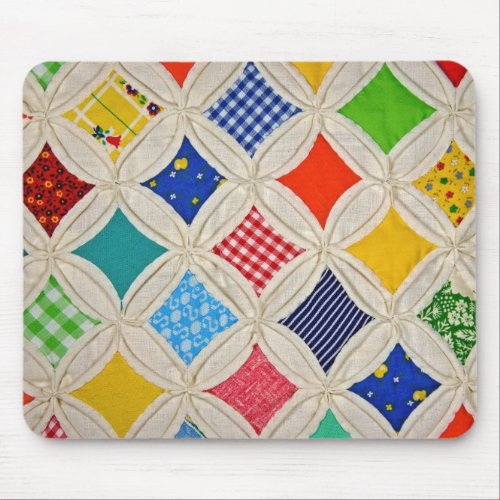 Cathedral Window quilt Mouse Pad