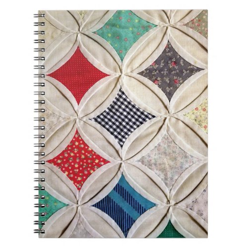 Cathedral Window Quilt Pattern Notebook