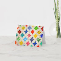 Cathedral Window Quilt thank you