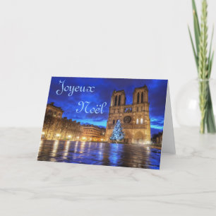 Cathédrale Notre-Dame de Paris Holiday Card