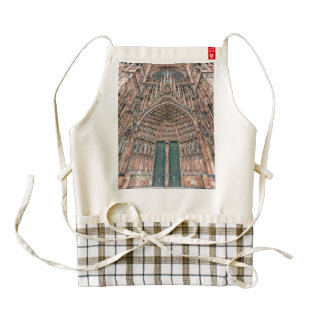 Cathedrale Notre-Dame, Strasbourg, France Zazzle HEART Apron