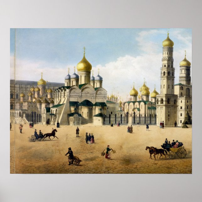 Cathedrals of the Annunciation and the Archangel, Poster (Front)