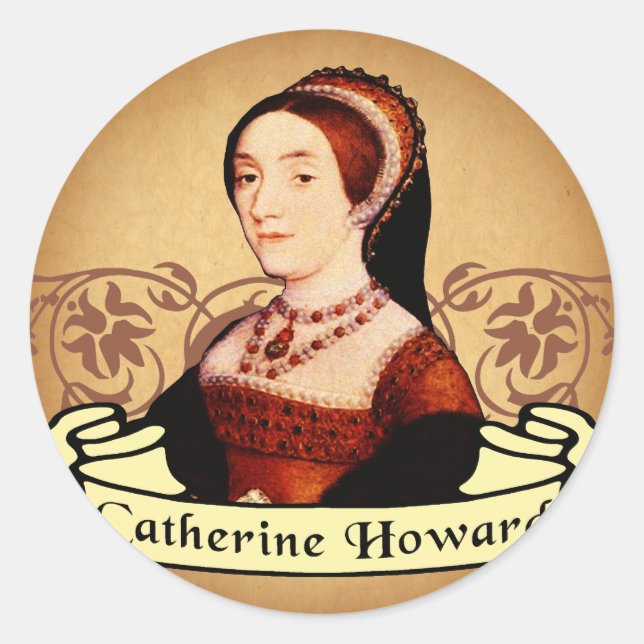 Catherine Howard Classic Classic Round Sticker (Front)