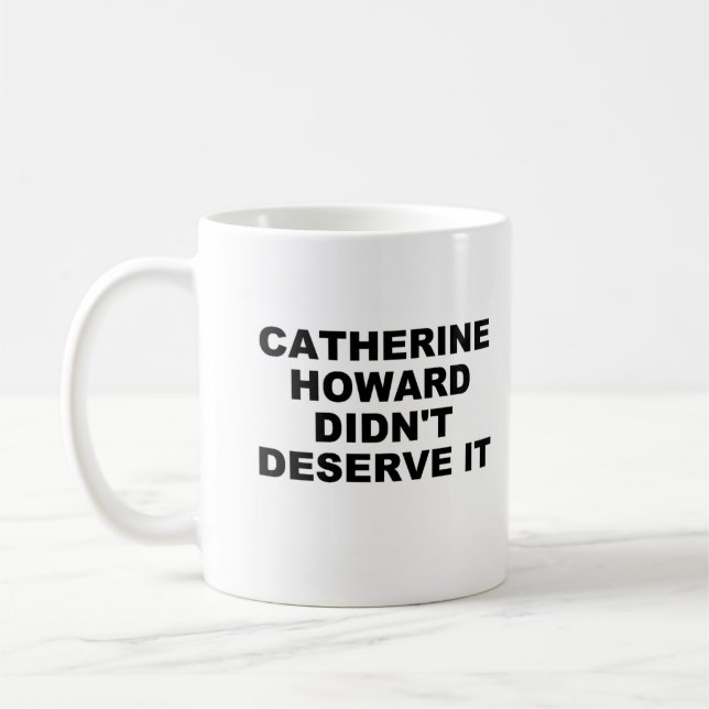 Catherine Howard Mug (Left)