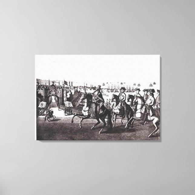 Catherine II  the Great Canvas Print (Front)