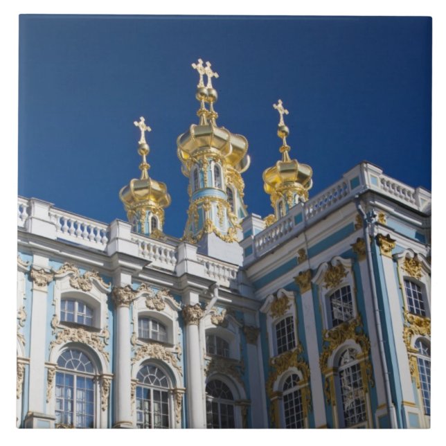 Catherine Palace Chapel detail Ceramic Tile (Front)