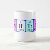 Catherine periodic table name mug (Center)