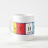 Catherine periodic table name mug (Front Left)