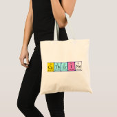 Catherine periodic table name tote bag (Front (Product))