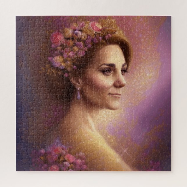 Catherine Princess Of Wales Jigsaw Puzzle (Vertical)