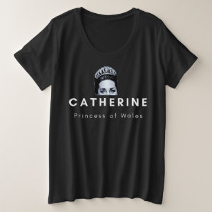 Catherine Princess of Wales Plus Size T-Shirt