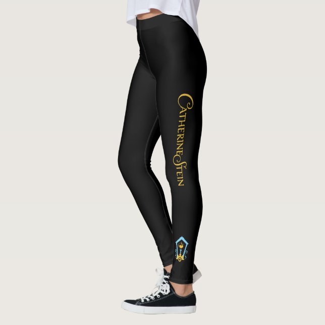 Catherine Stein Logo Leggings - Black (Left)