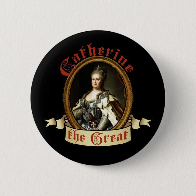 Catherine The Great Button (Front)
