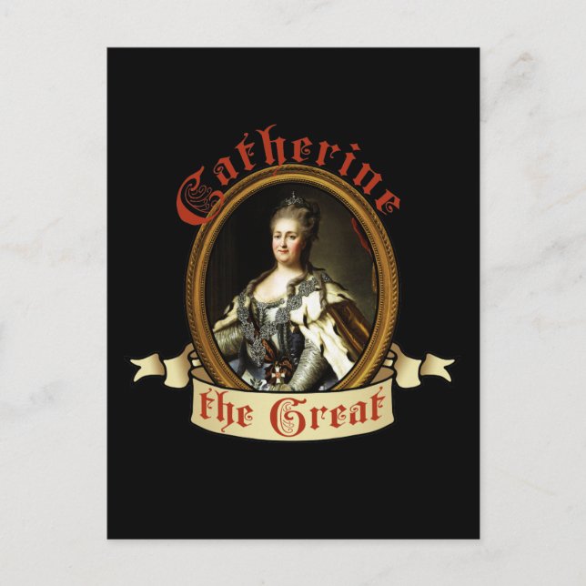 Catherine The Great Postcard (Front)