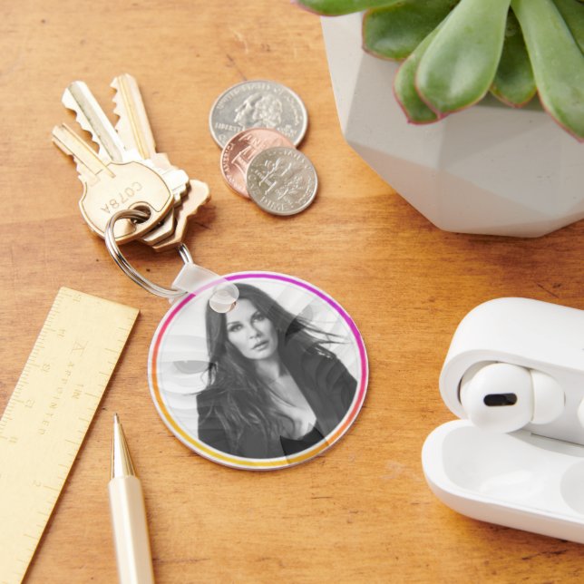 catherine zeta jones birthday wish keychain (Desk)