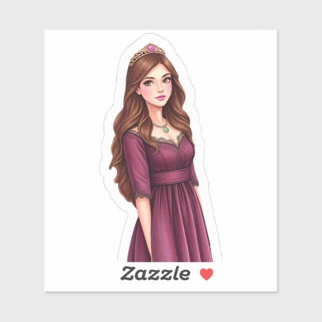 Catherine's White Background Sticker (Sheet)