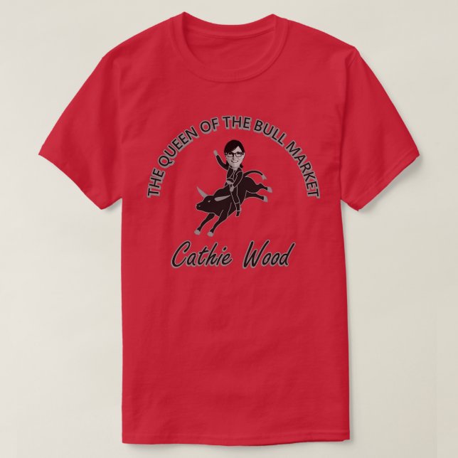 Cathie Wood ARK Invest T-Shirt (Design Front)