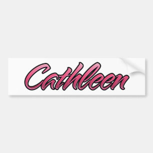 Cathleen faded pink Aufkleber Sticker