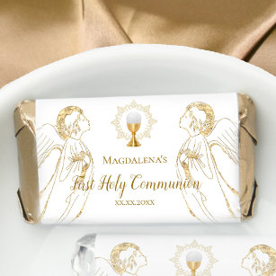 catholic angels First Holy Communion Hershey's Miniatures