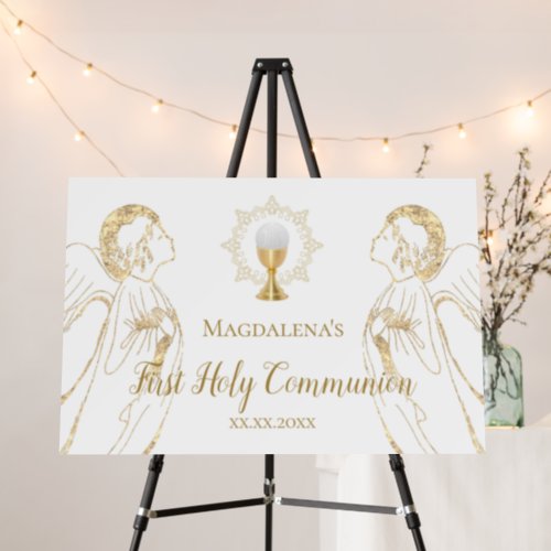 catholic angels First Holy Communion sign