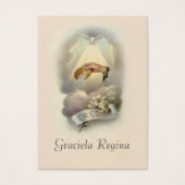 Catholic Baby Baptismal Remembrance Holy Card (Front)