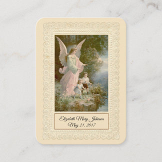 Catholic Baby Baptismal Remembrance Holy Card