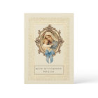 Catholic Baby Baptismal Remembrance Holy Card