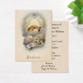Catholic Baby Baptismal Remembrance Holy Card (Desk)