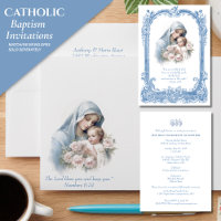 Catholic Baptism Christening Mary Jesus