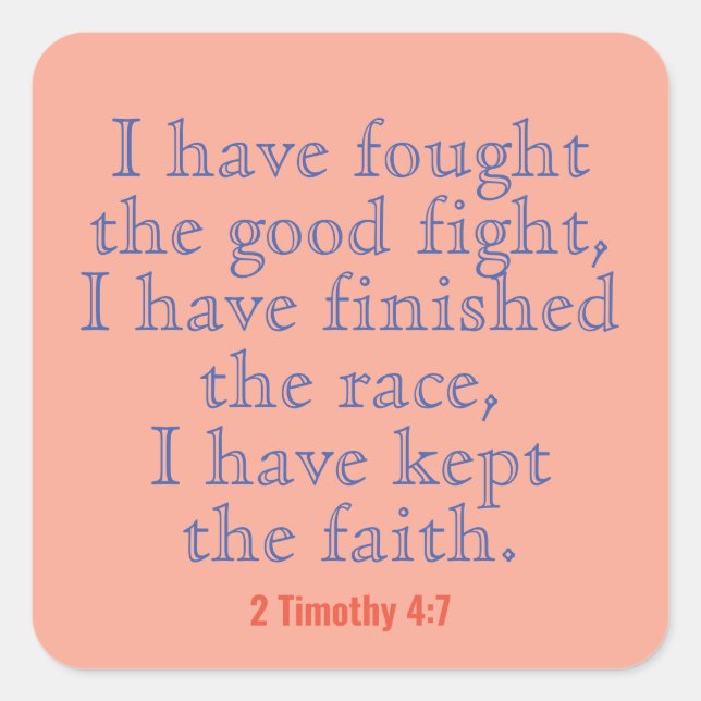 Catholic Bible Verse Sticker (Front)