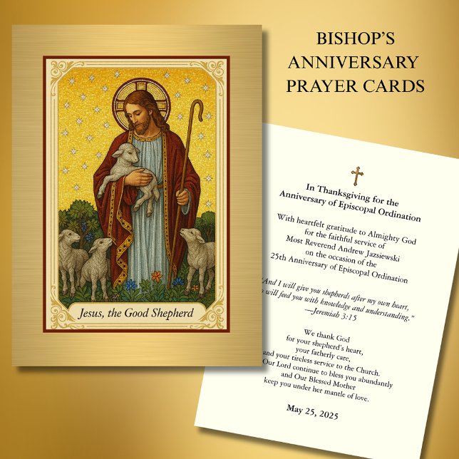 Catholic Bishop Anniversary of Ordination Jesus (Creator Uploaded)