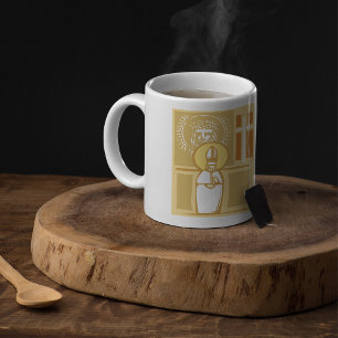 Catholic Bishop Eucharist Christian Faith Coffee Mug