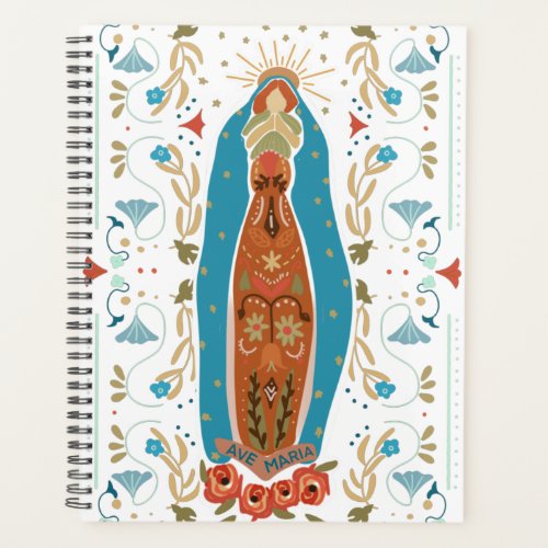 Catholic Blessed Mother Ave Maria  Planner