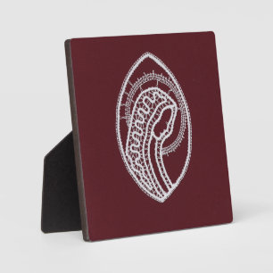 Catholic Blessed Virgin Mary, lace Plaque