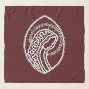 Catholic Blessed Virgin Mary, lace Scarf