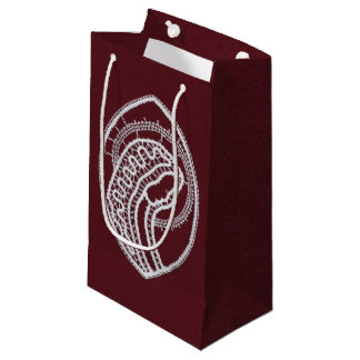 Catholic Blessed Virgin Mary, lace Small Gift Bag