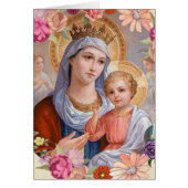 Catholic Blessed Virgin Mary Mothers Day (Front)