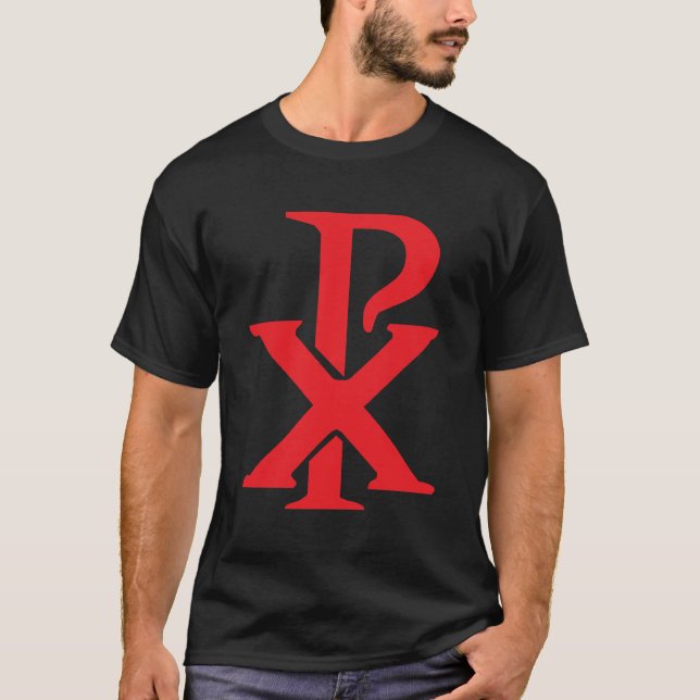 Catholic Chi Rho T-Shirt (Front)