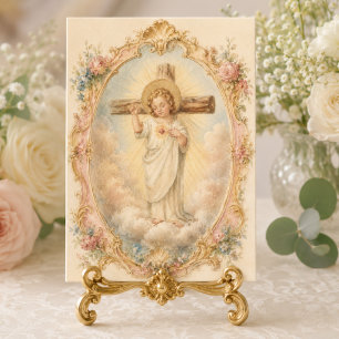 Catholic Child Jesus Religious Thank You Card