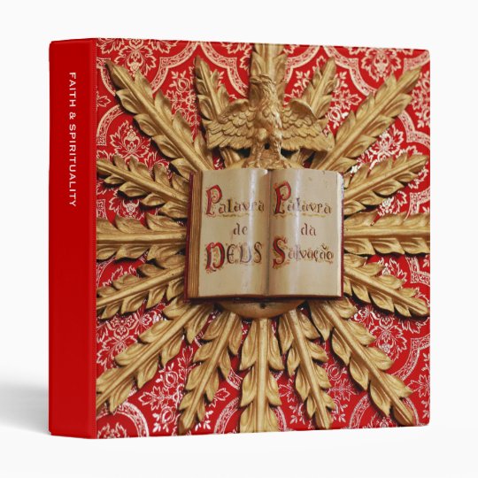Catholic Church Decorations 3 Ring Binder Zazzle Com