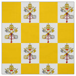 Catholic symbol of Christians emblem Vatican Fabric | Zazzle