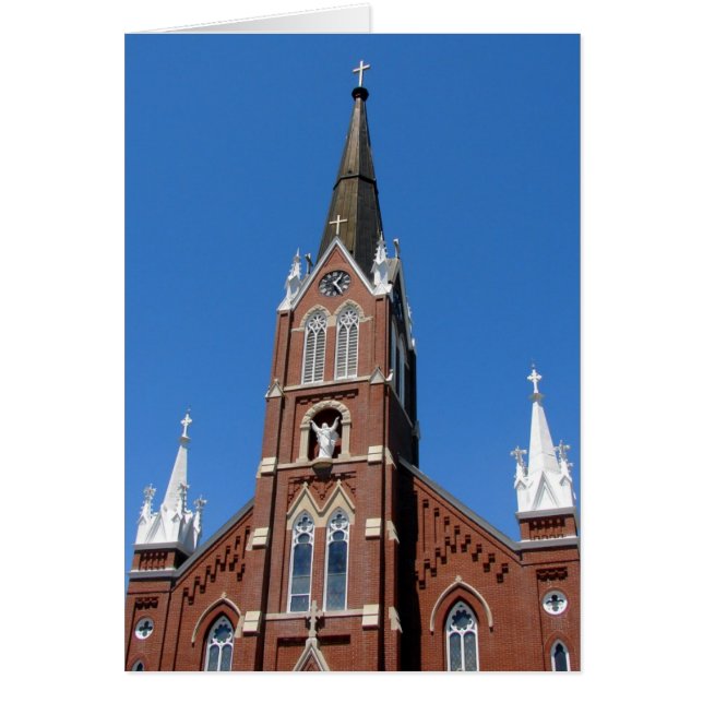 Catholic Church in Riverside, Iowa Cards (Front)