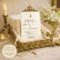 Catholic Classic Elegant Religious Wedding Invitat