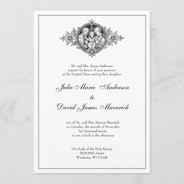 Mass Invitations Zazzle 6001