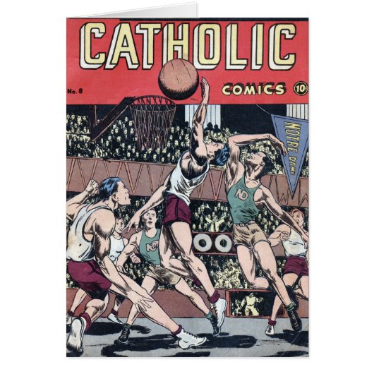 Catholic Comics Basketball Cards (Front)